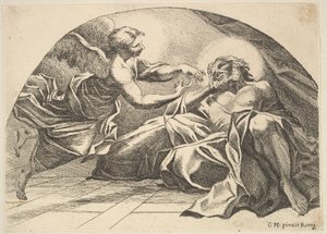 Angel Appearing to Peter in Prison by Robert van Audenaerde
