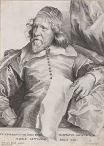 Celeberrimus Vir Inigo Jones Praefectus Architecturae Magnae Britanniae Regis Etc. by Robert van Voerst