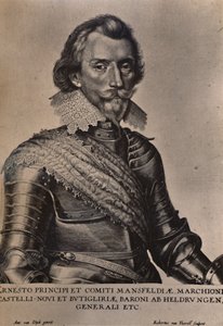 Count Ernst von Mansfeld, German general of the Thirty Years War