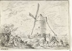 Windmill by Robert van den Hoecke