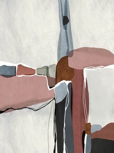 Muted Organic Shapes by Roberto Moro
