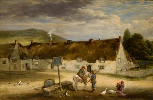 The Three Half Moons, Rothbury by Robinson Elliott