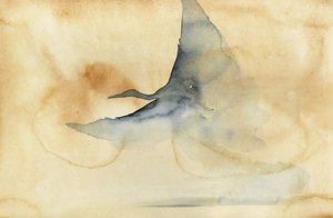 Ethereal Bird Soaring by RodMacIver