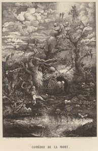 Comedy of Death by Rodolphe Bresdin