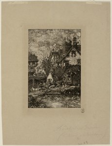 Entering a Village, from Revue Fantaisiste