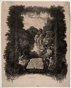 First frontispiece for Fables and Fairy-Tales by Thierry-Faletans, 1868 by Rodolphe Bresdin