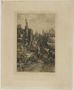 My Dream by Rodolphe Bresdin