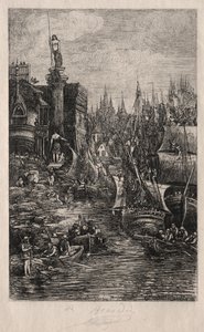 My Dream by Rodolphe Bresdin
