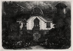 The Enchanted House by Rodolphe Bresdin