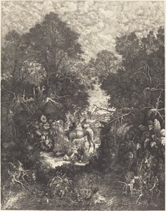 The Good Samaritan by Rodolphe Bresdin