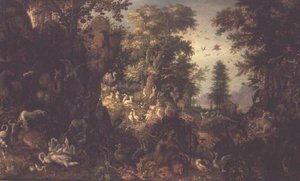 Adam and Eve in the Garden of Eden