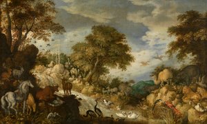 Orpheus and the Animals by Roelandt Jacobsz. Savery