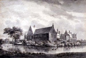 The Castle of Marquette, Holland by Roelandt Roghman