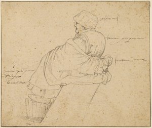 Seated Woman by Roelandt Savery