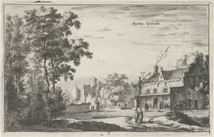 View Near Utrecht (series title: Landscapes in the Northern Netherlands) by Roelant Roghman