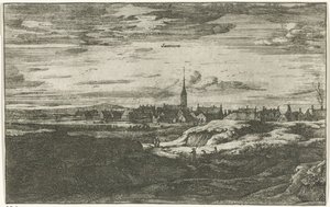 View of Zandvoort (series title: Village Views in the Northern Netherlands) by Roelant Roghman
