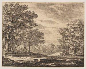 Plate 5 from Six Views in the Wood of The Hague