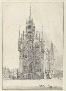 View of the Town Hall, Gouda