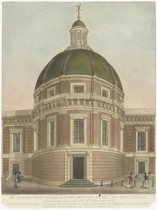 Rebuilt New Lutheran Church in Amsterdam by Roelof van der Meulen