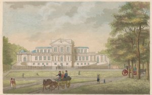 Pavilion Welgelegen in Haarlem, ca. 1825 by Roelof van der Meulen