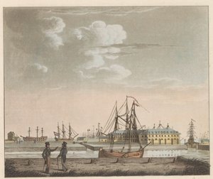 Rijkswerf Willemsoord, ca. 1825 by Roelof van der Meulen