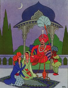 Then Scheherazade began her story, from 