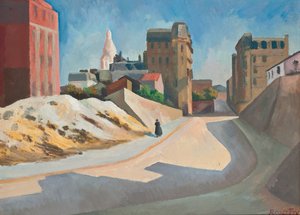 Sacre Coeur, Montmartre, Paris, 1920