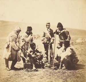 Capt. Pechell & Men of the 77th Regiment - Winter Dress
