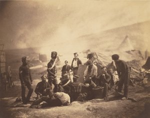 Cooking House of the 8th Hussars by Roger Fenton