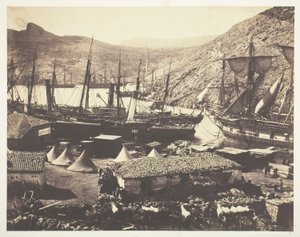 Cossack Bay, Balaklava by Roger Fenton
