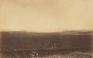 Distant view of Sebastopol with the Lines of Gordons Battery by Roger Fenton