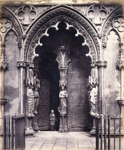 Lichfield: the West Porch by Roger Fenton