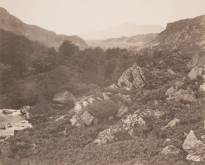 Moel Seabid, from the Lledr Valley by Roger Fenton