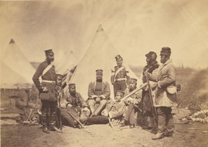 Officers and Men of the 89th Regiment by Roger Fenton