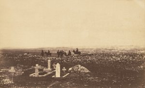 Officers on the Lookout at Cathcarts Hill by Roger Fenton