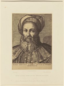 Reproduction of an Engraving by Marc Antonio of a Portrait by Titian by Roger Fenton