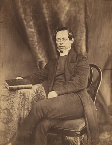 Reverend I. Wright, Principal Chaplain to the Forces by Roger Fenton