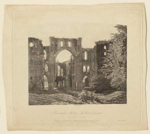 Rivaulx Abbey, the Choir and Transept by Roger Fenton