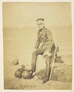 Sir Henry William Barnard (1799-1857), General, Chief of Staff; Taken at the Crimea by Roger Fenton