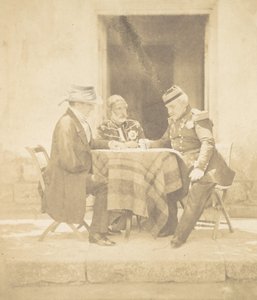 The Council of War on the Morning of the Taking of the Mamelon by Roger Fenton