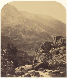 View from Ogwen Falls into Nan Francon