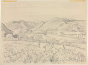 Landscape by Roger Fry