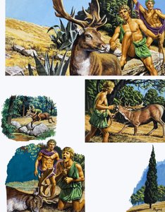 Legends of Ancient Greece: The Tree of Sorrow by Roger Payne