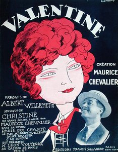 Front Cover of a Score Sheet for the Famous Song 