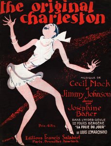 Josephine Baker in the magazine “La Folie du Jour”. 1927