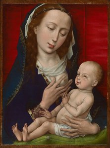Virgin and Child by Rogier van der (workshop of) Weyden