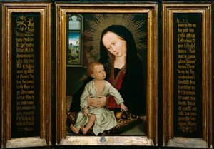 Salve Regina, Representation of the Virgin and Child Holding a Pear by Rogier van der Weyden