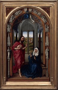 The Altar of Our Lady Miraflores Altar by Rogier van der Weyden