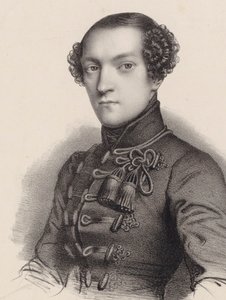 Portrait of the Pianist and Composer Antoine de Kontski 1817-1899 by Romain Cazes