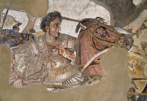 Alexander the Great on his Horse Bucephale